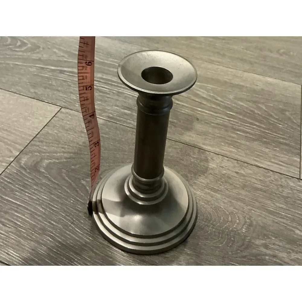 Silver Candlestick Candleholder Wedding‎ Centerpiece Farmhouse French Country